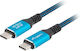 Lanberg USB 4 Video Cable USB-C Male - USB-C 240W PD Black 2m
