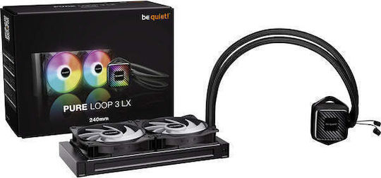 Be Quiet Pure Loop 3 LX 240mm Water Cooling System AIO CPU With 2 Fans 120mm And ARGB Lighting