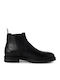 Leather Black Men's Boots Anatomical
