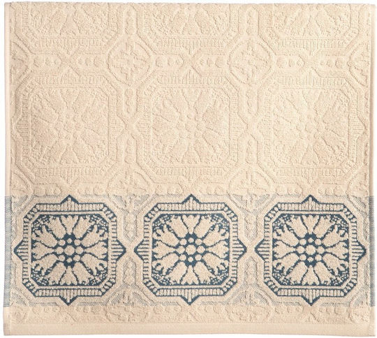 Nef-Nef Homeware Кърпа за ръце Demand 30x50см. Ecru Тегло 550гр/кв.м