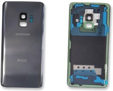 Samsung Galaxy S9 Batterycover+cameralens Grey Original