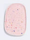 Egg Back Home Party Oval Tavă de Servire în Culoare Roz 18x12x2cm 1601-18L12W2H-MT-Pink 1buc