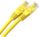 Spacer U/UTP Kat.5e Ethernet Netzwerkkabel 2m Gelb