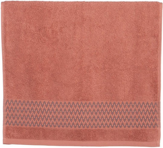 Nef-Nef Homeware Handtuch Fonteste 30x50εκ. Peach Gewicht 500gr/m²