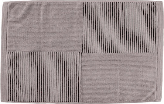 Zone Denmark Badematte Baumwolle Rechteckig 34972 Gull Grey 80x50cm