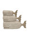 Inthebox Mondo Decorative Fish 22.7x8.2x17.6 Polyresin Beige Brown 034151
