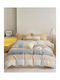 Rythmos Duvet Cover Set Cotton Satin Queen with 2 Pillowcases 220x250 Spirit Gray