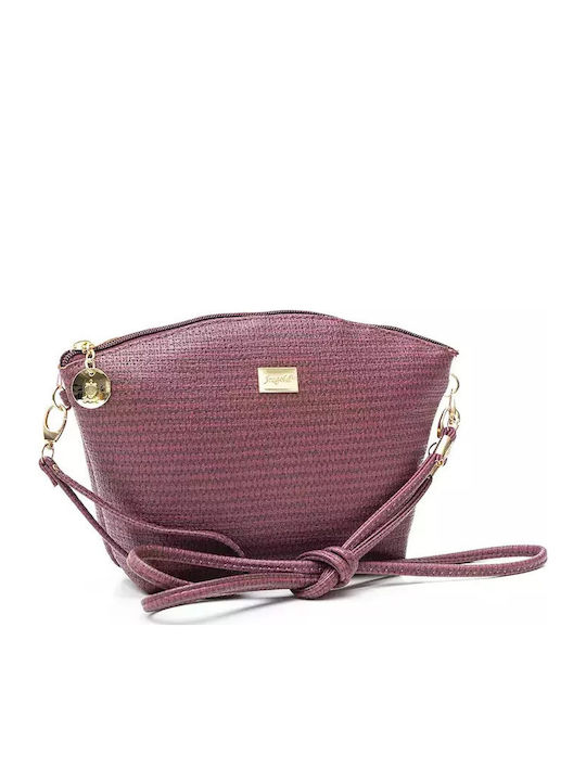 Geantă Neseser Extra Mână Crossbody Burgundy Pl...