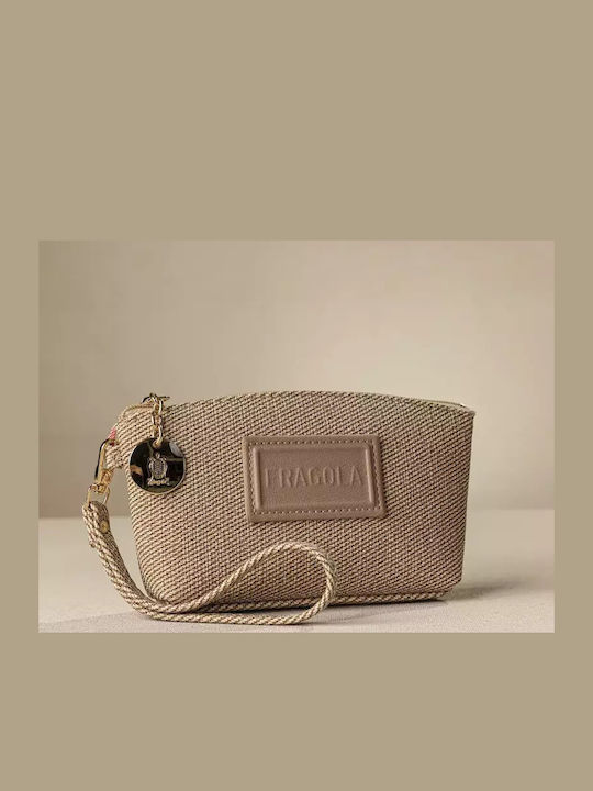 Πορτοφόλι Νεσεσέρ Χειρός Beige 15x3x9 Beige