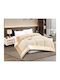 Silk Fashion Duvet Cover Queen 240x260cm Cream 240 GSMGsm
