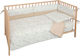 Bimbidreams Baby Bedding Set for Crib Noe Beige 2 Pieces