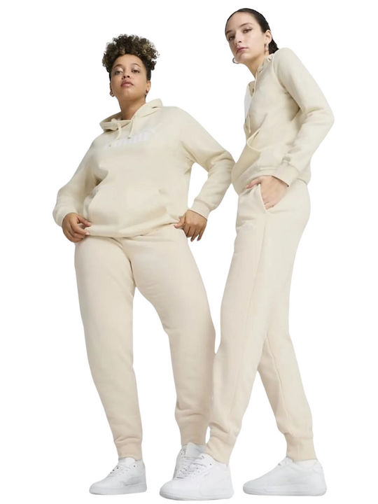 PUMA Logo Pantaloni de Trening Fleece Alpine Snow