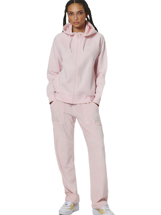Body Action Sweatpants Velvet Chalk Pink