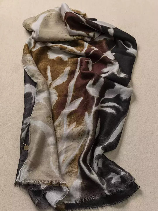 Fragola Women's Wool Scarf Black