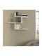 Shelf Wall White 89x22x71cm