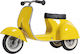 Kids Motorbike Inspired Electric Yellow