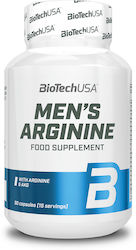 Biotech USA Men's Arginine 90 Kapseln