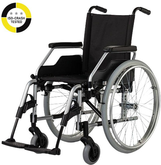 Wheel Инвалидна количка 24" Сгъваемо Тип светлина 38см VARIO-38 Сребрист