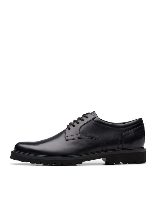 Men's Leather Dress Shoes Black