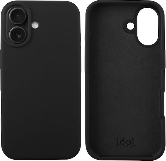 Idol 1991 Velvet Elite Back Cover Σιλικόνης / Πλαστικό Αδιάβροχο Μαύρο (iPhone 17)