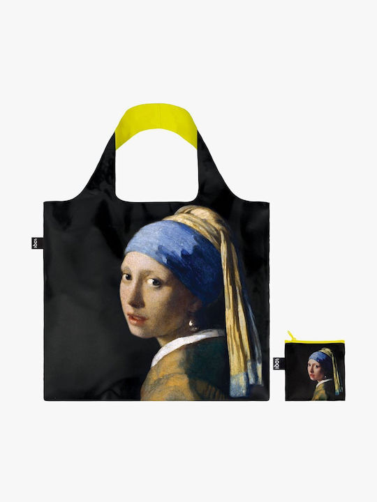 Loqi Tote Bag Recycled Johannes Vermeer Girl With A Pearl Earring #jv.gi.y
