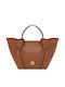 Leather Women's Bag Shoulder Gold