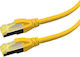 Logon S/FTP Cat.6 Cablu de rețea Ethernet 10m Galben 1buc