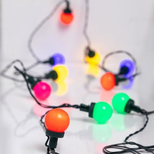 20 Λαμπάκια LED 5μ. Πολύχρωμα σε Σειρά