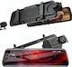 Hoco 1080P Mirror Car DVR Set with Rear Camera, 9.66" Display