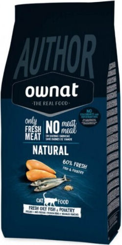 Ownat Cat Dry Food with Fish / Poultry / Duck 3kg