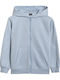 Kinderstrickjacke Hellblau