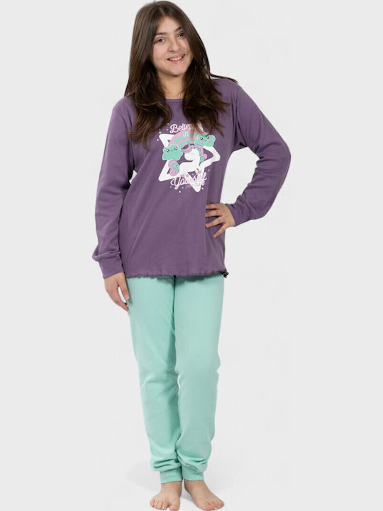 Nina Club Kids' Pajamas Purple