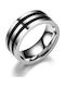Amalfi Accessories Herren Ring aus Stahl