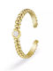 Bode Ring made of Steel Gold Plated
