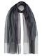 Doca Women's Silk Scarf Black
