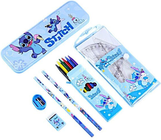 Σετ Σχολικών Stitch 6 1 Κουτί Δώρου 23966-12-1