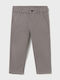 Παιδικό Παντελόνι Chino Υφασμάτινο Γκρι Basic