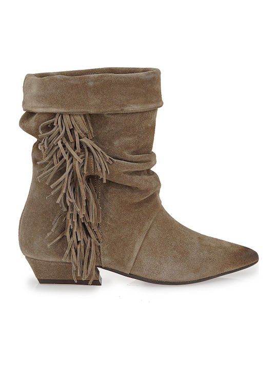 Mimmu Suede Women's Ankle Boots Brown M6726M13