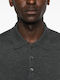 Herrenblusen Polo Grauer Pullover