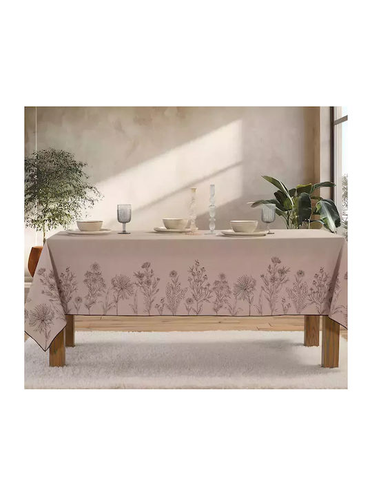 Nef-Nef Homeware Față de masă Din Bumbac Kerkynia Maro 140x140cm