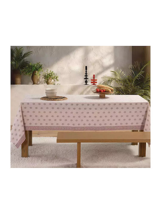 Nef-Nef Homeware Tablecloth Orphea Beige 140x180cm