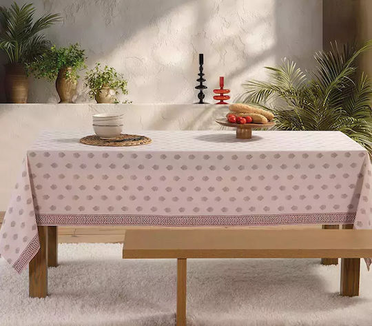 Nef-Nef Homeware Τραπεζομάντηλο Orphea Beige 140x180εκ.
