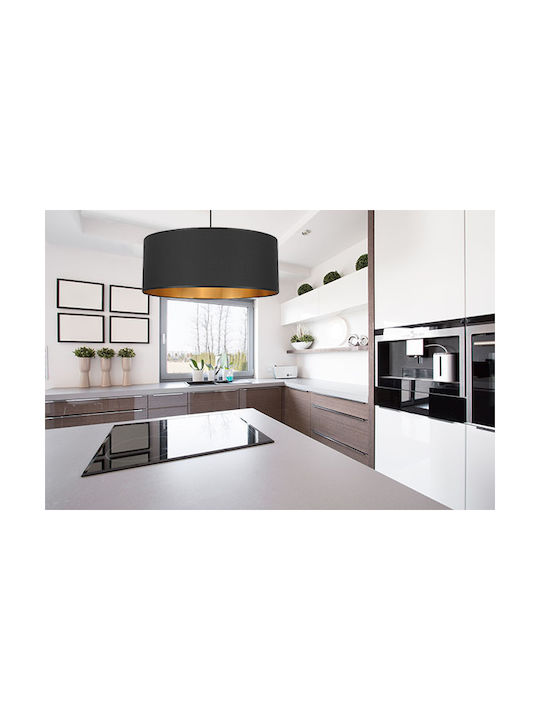 Light Home Κρεμαστό Φωτιστικό Μαύρο LED 50εκ.