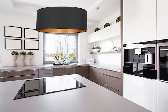 Light Home LED Κρεμαστό Φωτιστικό Μαύρο 50εκ.