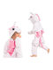 Kinder Einteiliger Schlafanzug Light Pink