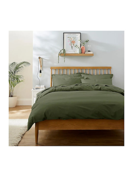 My Home Luxury Duvet Cover Set Cotton Queen with 2 Pillowcases 220x240 Ladi