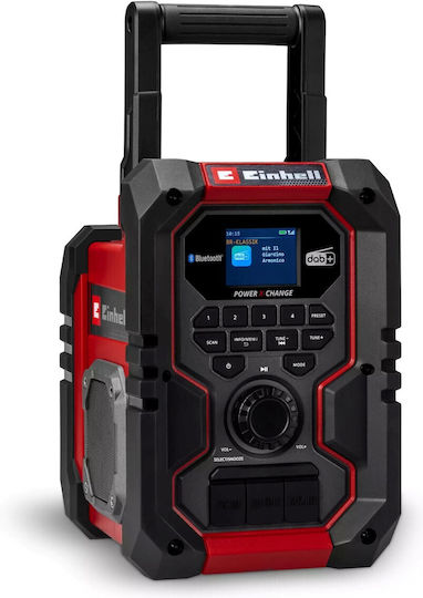 Einhell TE-CR 18 Li DAB+/FM/BT - Solo DAB+ mit Bluetooth und USB Gray