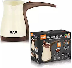 Raf Ηλεκτρικό Μπρίκι 1000W με Χωρητικότητα 500ml Μπεζ