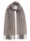Women's Wool Scarf Gray