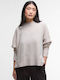 Leonie Damen Langarm Pullover Wolle Beige